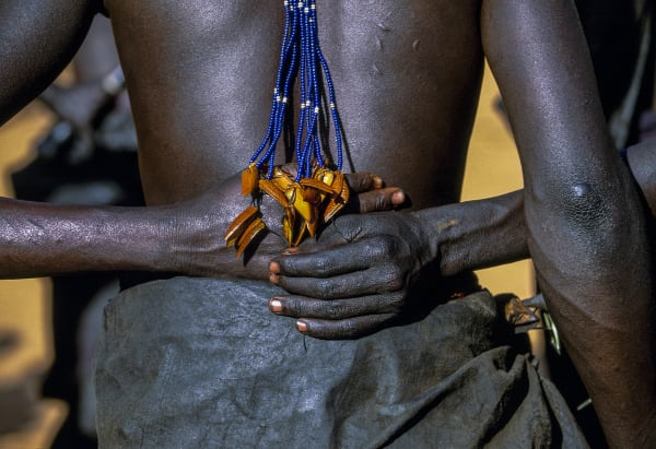 Carol Beckwith and Angela Fisher Samburu Initiate's Beetle Wing Necklace, Kenya, 2013 60.9 x 40.6 cm | Open Edition Archival inkjet print