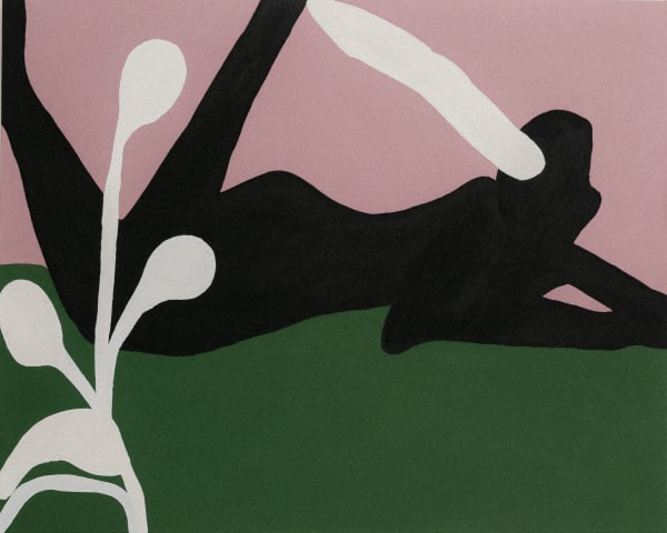 Lulama Wolf Is this still life? III (it stays on its path and stays relentless), 2022 120 x 150 cm Acrylic and sand on canvas