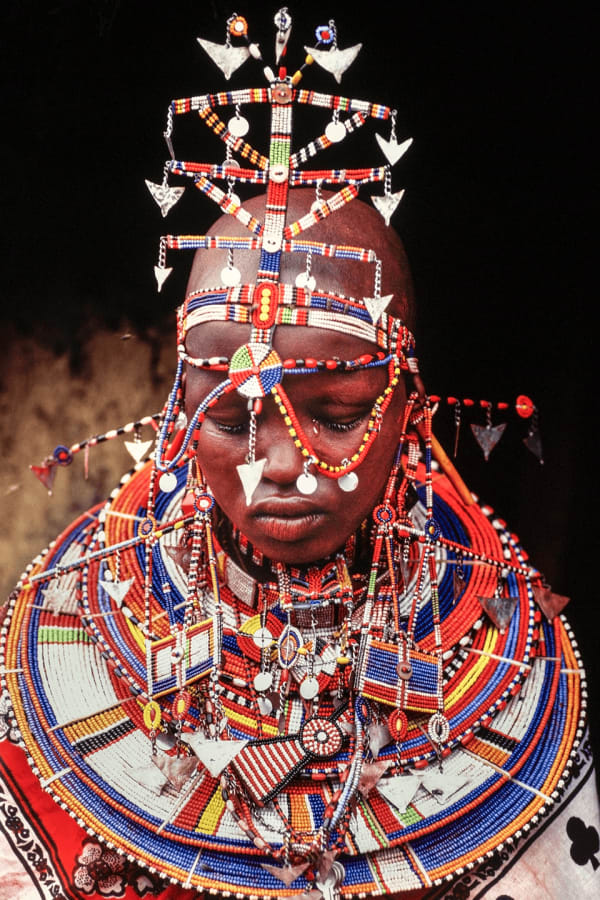 Carol Beckwith and Angela Fisher, Maasai Bride, Kenya, 1996