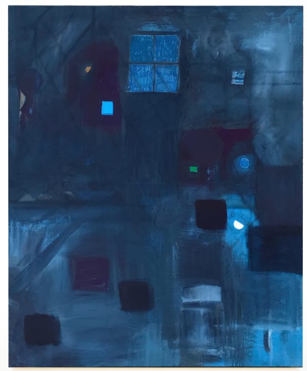 Dragutin Banić Untitled, 2025 160 x 120cm Rabbit glue egg tempera pigments oil pastel on canvas