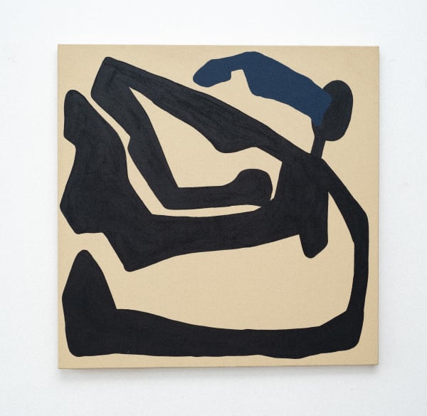 Lulama Wolf Ukuqinisa Umzimba, 2023 125 x 125 cm Acrylic and sand on canvas