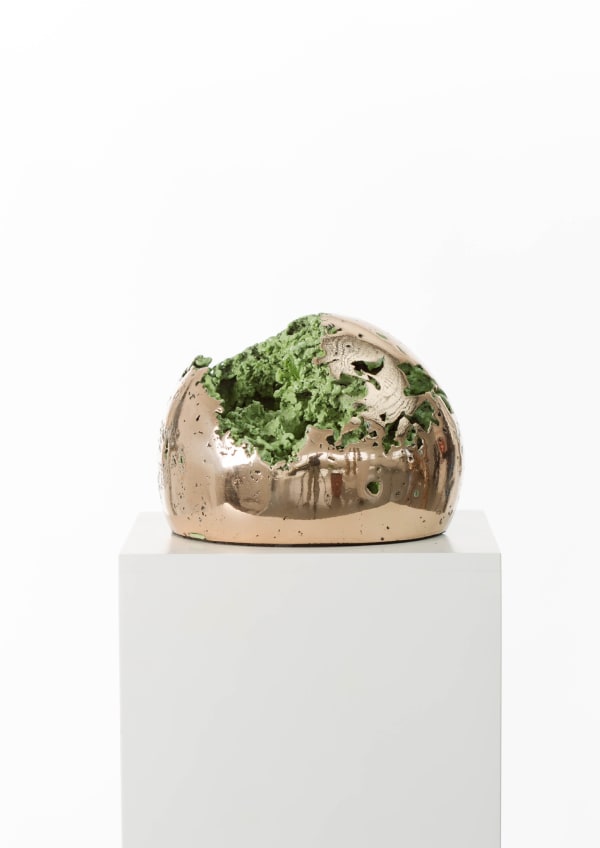 Driaan Claassen, Resting on a grassy mound, 2022