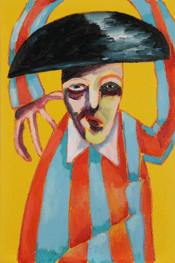 Dominique Cheminais Lester Study 1 , 2022 60 x 40 cm Oil on canvas