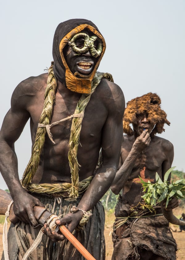 Carol Beckwith and Angela Fisher, Pende Sorcerer's Messenger, DR Congo, 2014
