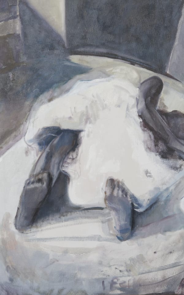 Joëlle Joubert I Fell, 2024 73.5 x 113.5 cm Oil on canvas