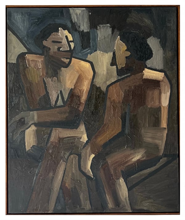 Mmangaliso Nzuza The Central Cure, 2022 123 x 103 cm Oil on Canvas