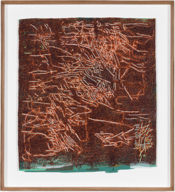 Amy Rusch, The Wind inscribes - reverberations of a Kalahari thunderstorm, 2024-2025