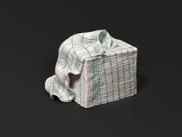 Marco Zumbe Against all odds, 2025 Glazed ceramic 39 x 36 x 44 cm