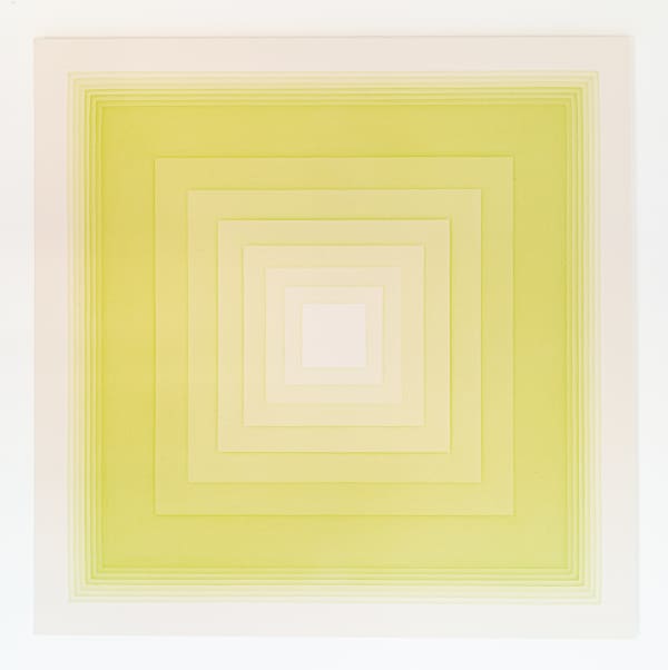 Abdus Salaam, Here (Now) VII Yellow Green, 2023