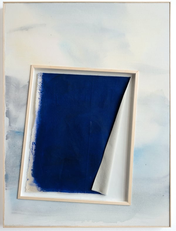 Béla Pablo Janssen L.S.S.L.D.L´A. XI (Segredos-Fugazes) Cologne, 2016 81 x 61 x 3.5 cm Chalk pigments