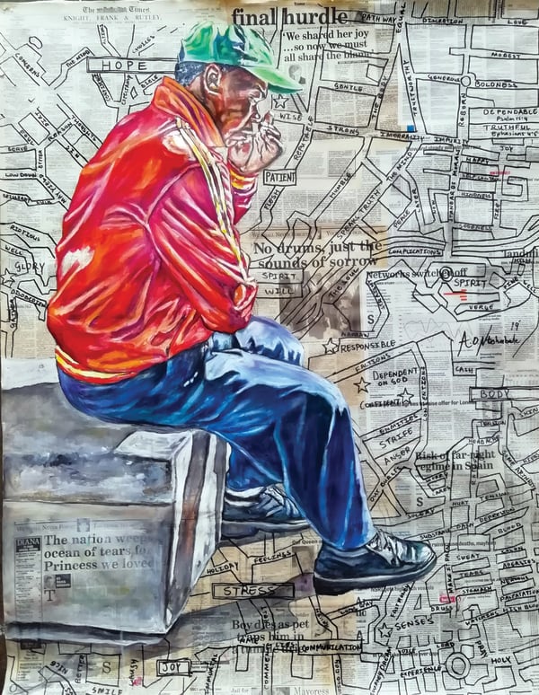 Andrew Orapeleng Ntshabele, Journeys of the Soul 5, 2019