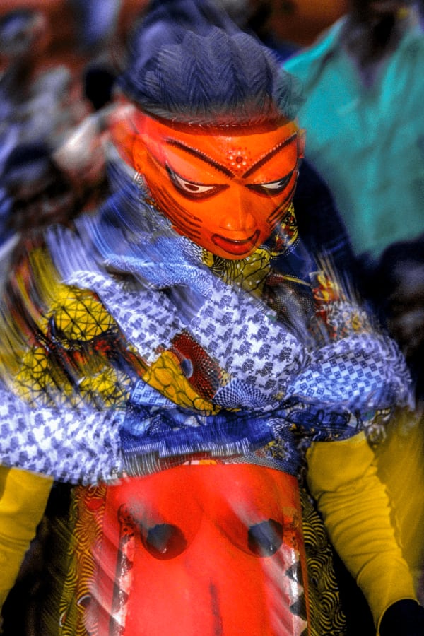 Carol Beckwith and Angela Fisher, Yoruba Gelede Mask, Benin, 1993