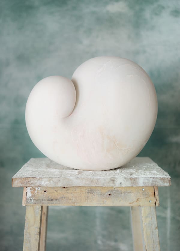 Abdus Salaam أرحم النون / Arham Al-Nun, 2025 45cm wide x 40cm tall x 33cm deep Marble