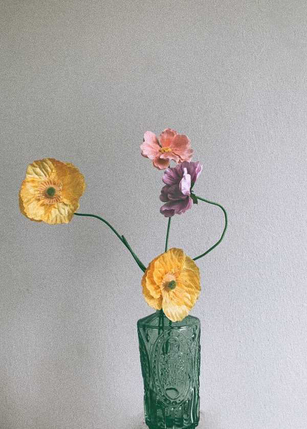 Nonzuzo Gxekwa, Untitled (Flower series 14), 2021