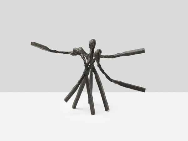 Thomas Wachholz The Kiss (Group II), 2022 Bronze 63 x 86 x 56 cm