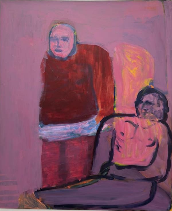 Tim Leimbach Untitled, 2025 145 x 120 cm Acrylic on canvas