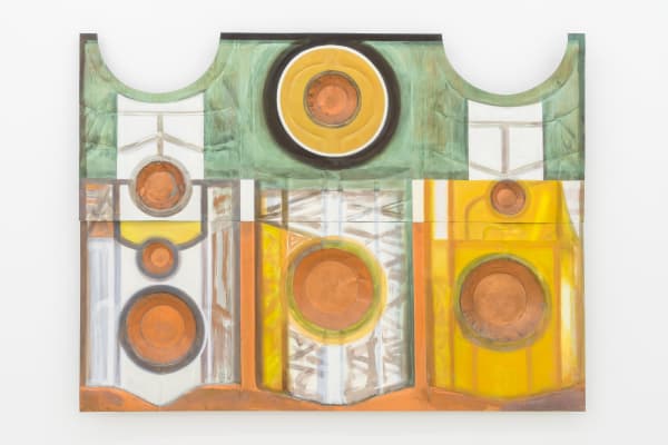 David Novros - Untitled , 1995