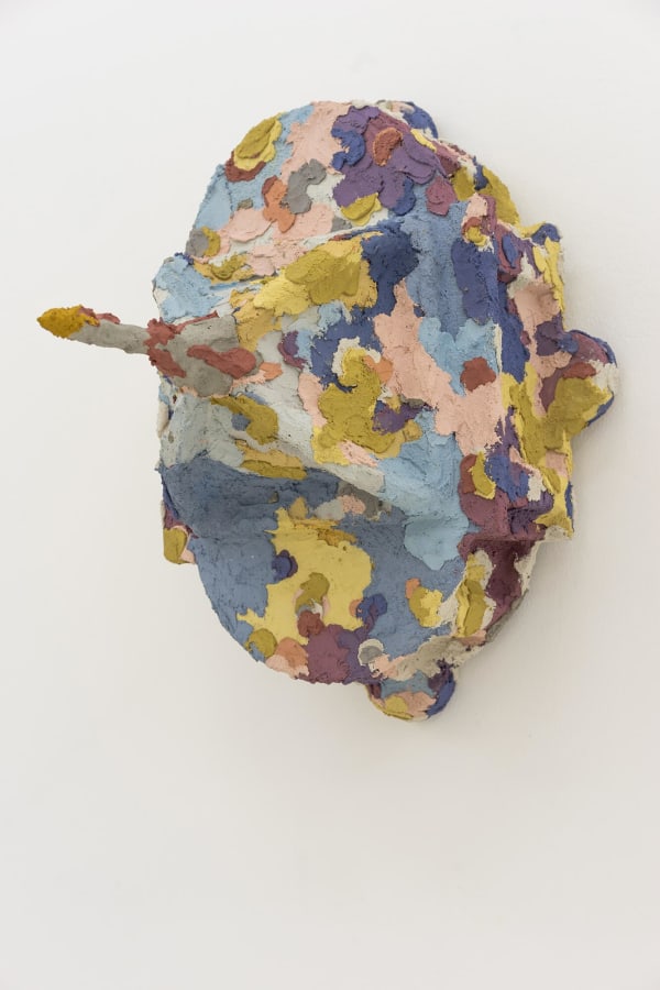 Edoardo Piermattei Patroni, 2017 Colored concrete on wood 51 x 30 x 41 cm
