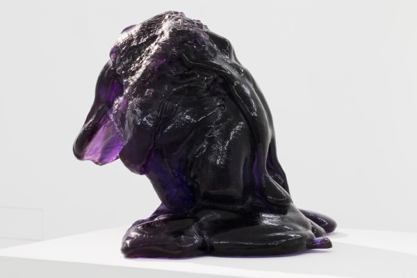 Lynda Benglis Lion Paw, 1983 Ap1, Cast pigmented acrylic 39 x 52 x 49 cm AP 1 (Edition record)