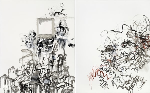 Maggi Hambling, Self Portrait, 2018-2019