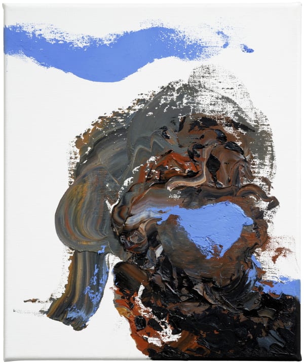 Maggi Hambling Summer, 2018 oil paint on canvas 30.5 x 25.5 cm