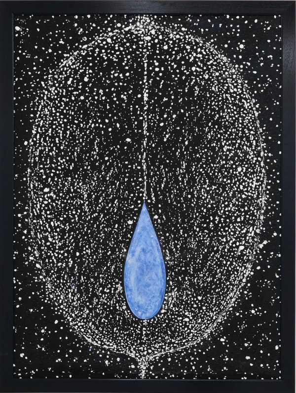 Klaus Rinke The creation of H2O, 2016 Oil on canvas 195 x 145 cm