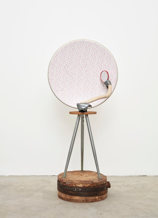 Jimmie Durham Elephant Skull Study #7, 2005 mixed media 180 x 68 x 75 cm