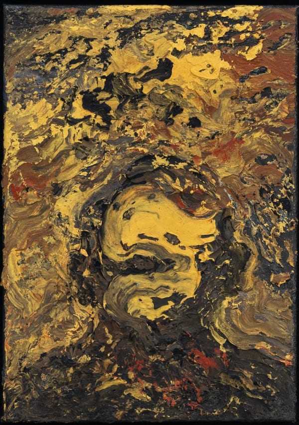 Maggi Hambling Evening, 2021 oil paint on canvas 50 x 40 cm