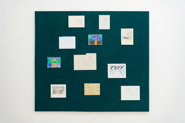 Joe Bradley Installation view