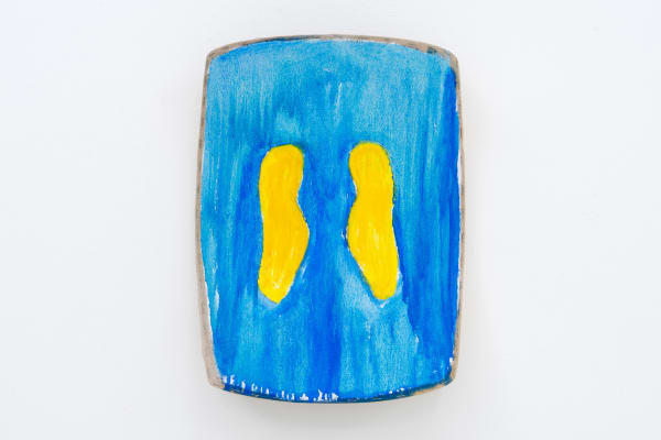 Ron Gorchov Daphne, 2014 Oil on linen 44 x 33 x 12 cm