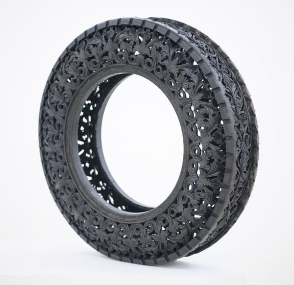 Wim Delvoye - Untitled (car tyre 2), 2010