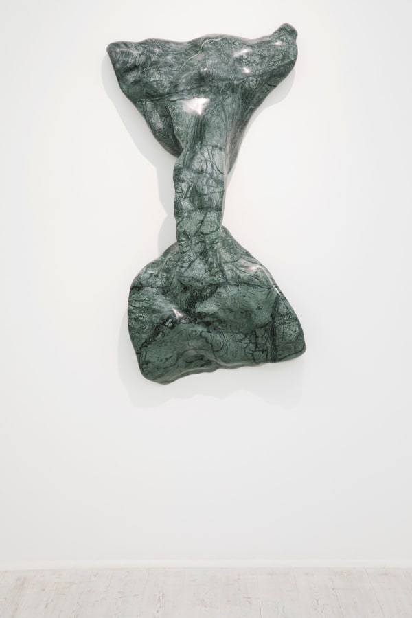 Lynda Benglis Untitled (Torsos), 2015-2016 Green of Guatemala marble 139 x 76 x 20 cm