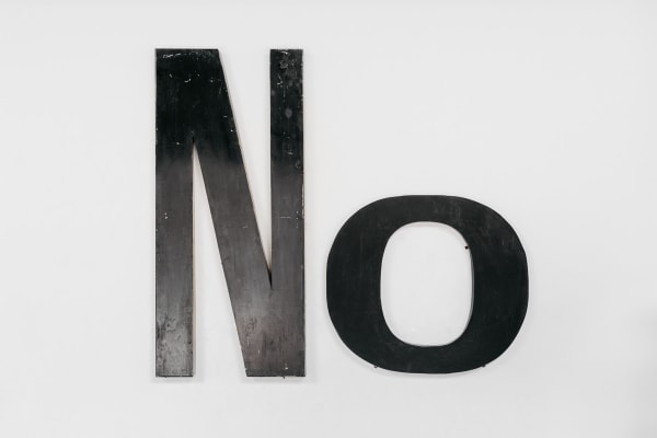 Jack Pierson - NO, 2019