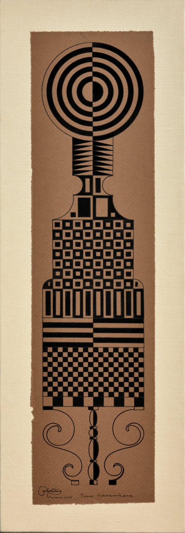 Carlos Estévez, Torre transmisora (Transmitting tower), 2023