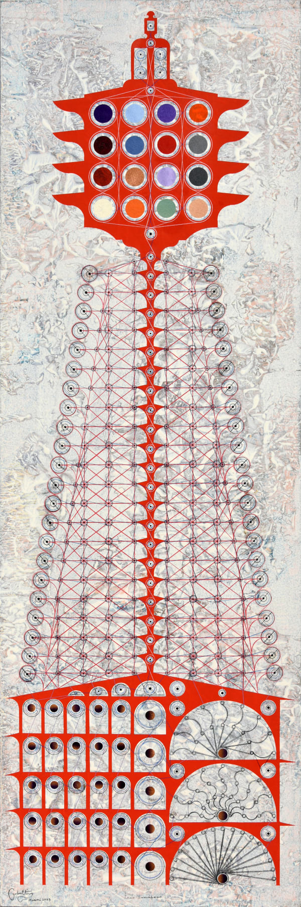 Carlos Estévez, Faro semáforo (Street light Lighthouse), 2023