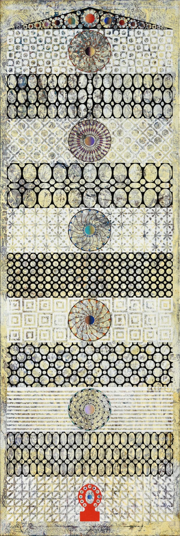 Carlos Estévez, Faro de los relojes sin tiempo (Lighthouse of Timeless Clock), 2023