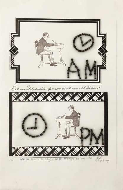 Yamilys Brito Jorge, El Tiempo es Oro (The Time is Gold) , 2017