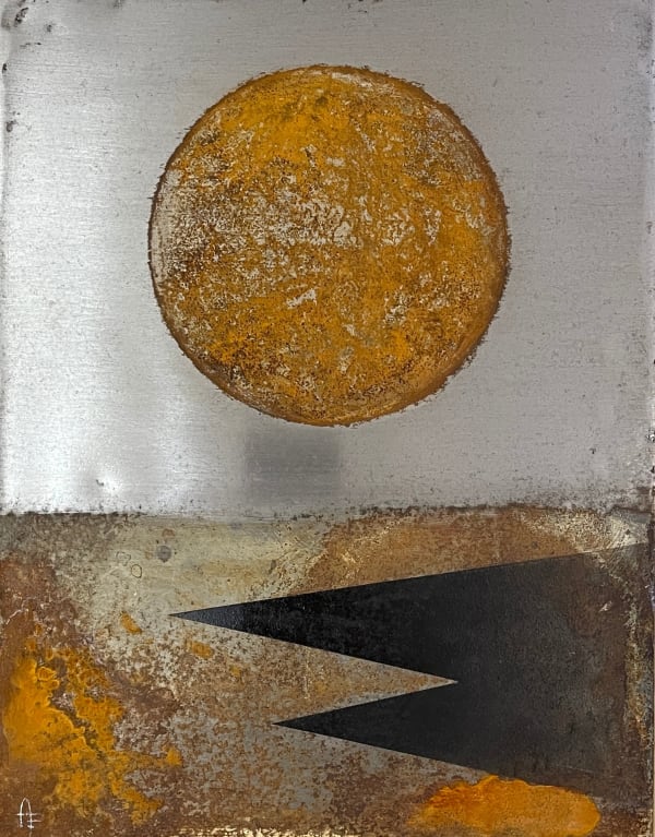 Luis Alberto Álvarez López, Metal Plate No.4, 2022