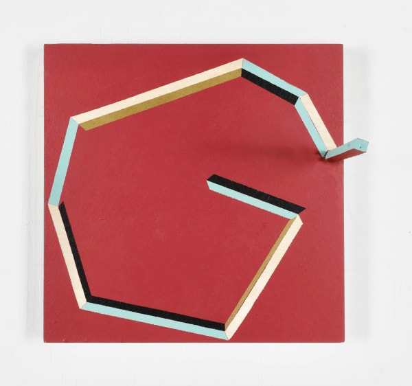 Ernesto García Sánchez, Practical Painting and Other Objects, Fragment 4, 2024