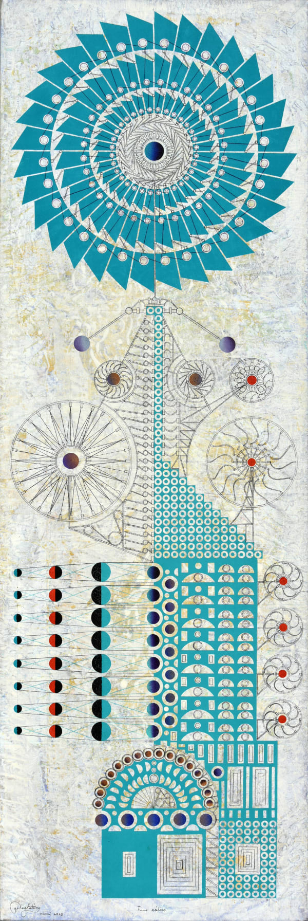 Carlos Estévez, Faro eólico (Wind Lighthouse), 2023