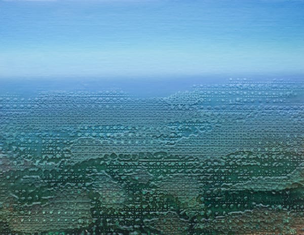 Roger Toledo, Occasional Landscape No. 88 (New Land), 2021