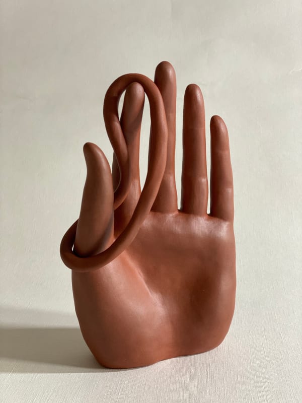 Elsa Mora, LEFT HAND DOING THE RIGHT THING, 2023