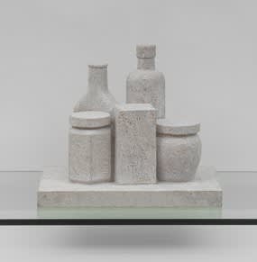 Gabriele Risso MRSS Still Life III Hopton Wood limestone 12 x 14 x 1.5 "