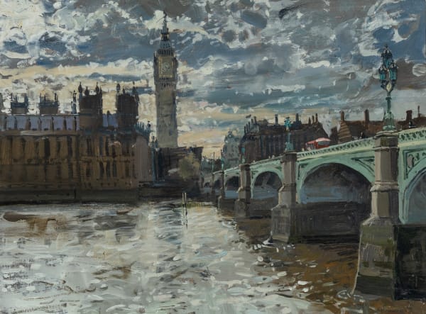 Nick Grove ARSMA, Across the Water from Albert Embankment