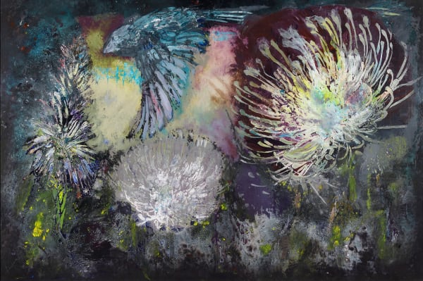 Gail Catlin, Pincushions with Bird in Flight