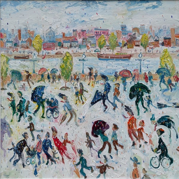 Simeon Stafford - Bank Holiday, The Thames, London
