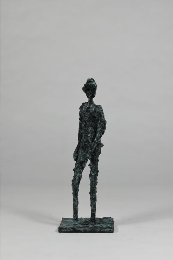 Gus Farnes Gait Bronze 10 x 4 x 3 "