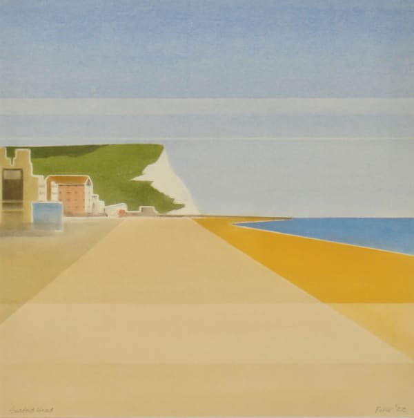 Peter Vincent PS FRSA FCSD Seaford Head Pastel 24 x 24 "
