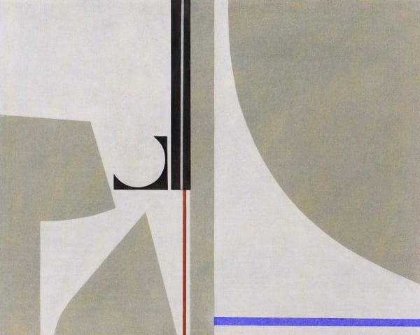 Jeff Powell In Amongst Pastel and Crayon on paper 14 x 17 "