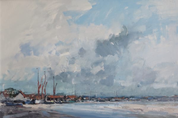 Graham Webber ROI IEA Maldon Oil on panel 16 x 24 "